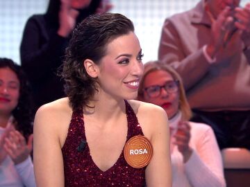 El espectacular vestido de Rosa en Nochevieja: deslumbra en Pasapalabra de rojo y con lentejuelas