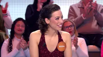 El espectacular vestido de Rosa en Nochevieja: deslumbra en Pasapalabra de rojo y con lentejuelas El espectacular vestido de Rosa en Nochevieja: deslumbra en Pasapalabra de rojo y con lentejuelas