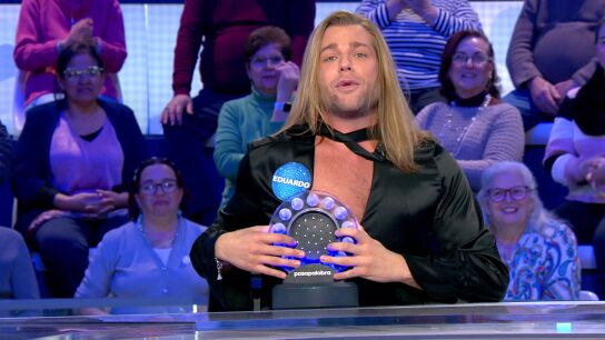 El momento Sabrina de Eduardo Navarrete en Pasapalabra: desmelenado con la última canción del año