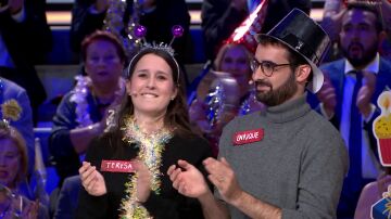 La mejor manera de despedir el a&ntilde;o, &iexcl;un bote de 2.500 euros para Teresa y Enrique!