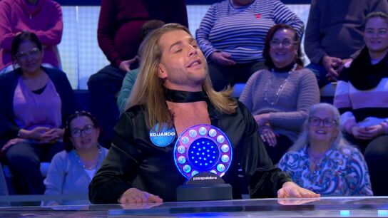 El momento Sabrina de Eduardo Navarrete en Pasapalabra: desmelenado con la &uacute;ltima canci&oacute;n del a&ntilde;o