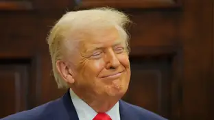 El presidente de EEUU, Donald Trump El presidente de EEUU, Donald Trump