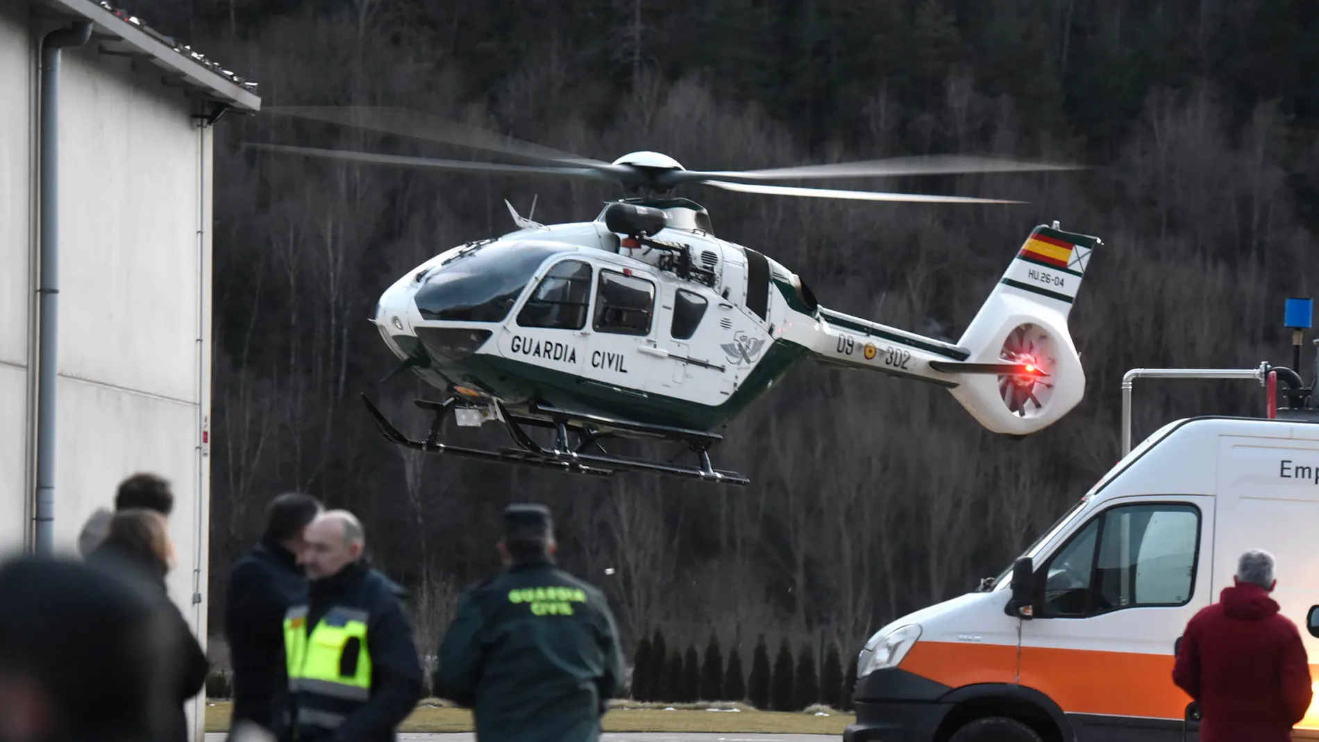Operativo de búsqueda y rescate de los tres esquiadores fallecidos Operativo de búsqueda y rescate de los tres esquiadores fallecidos