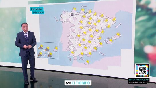 Roberto Brasero y la previsi&oacute;n para los primeros d&iacute;as de enero: "Borrasca para A&ntilde;o Nuevo y nevadas para Reyes"