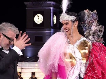 Cristina Pedroche y Alberto Chicote, Campanadas 2025