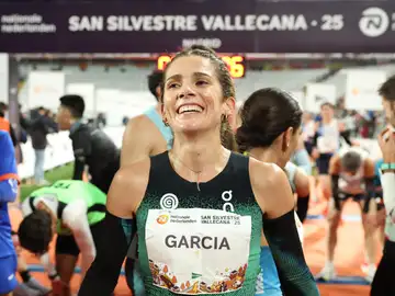 Marta García, una de las ganadoras de la San Silvestre 2026 Marta García, una de las ganadoras de la San Silvestre 2026