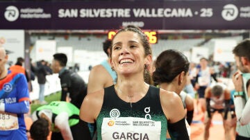 Marta Garc&iacute;a, una de las ganadoras de la San Silvestre 2026