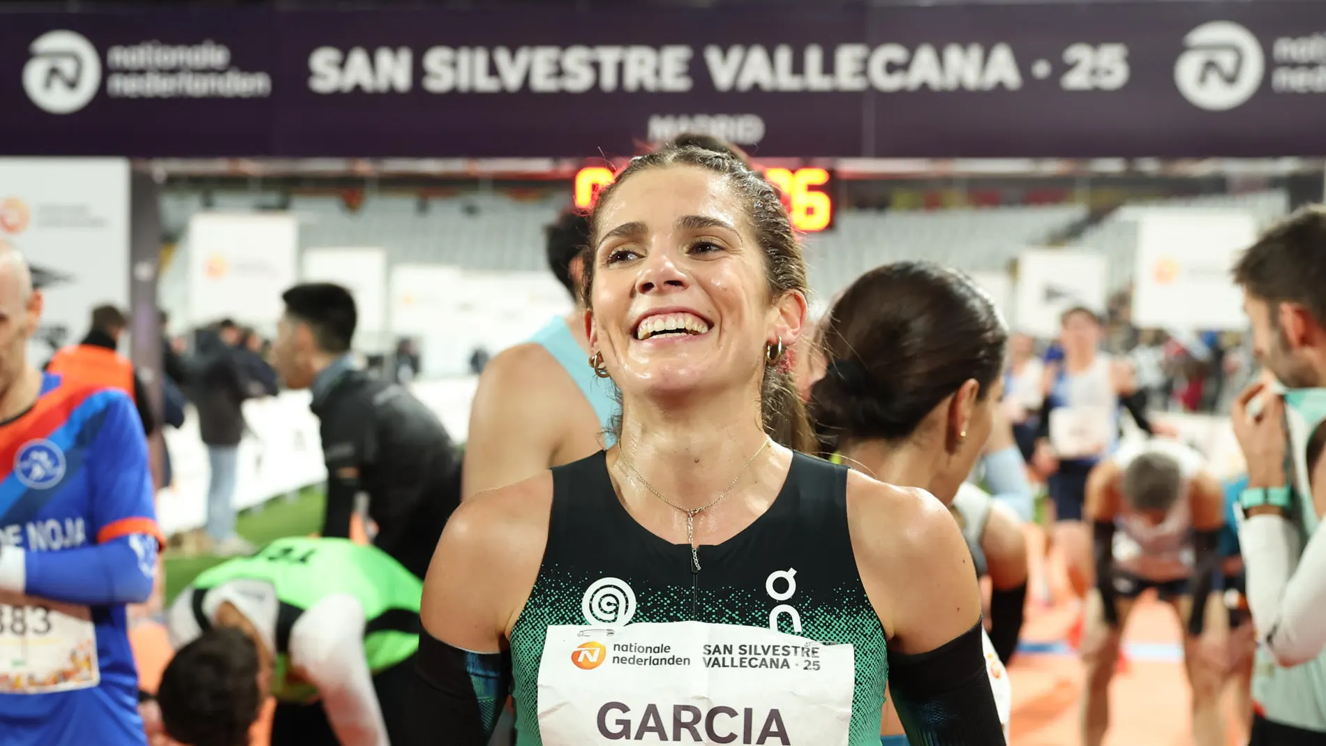 Marta García, una de las ganadoras de la San Silvestre 2026 Marta García, una de las ganadoras de la San Silvestre 2026