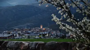 En este pueblo la próxima semana el termómetro marcará los -20 ºC de mínima Imagen nocturna de Bellver de Cerdanya