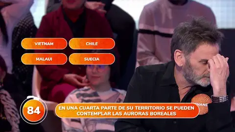 El fallo geográfico de Fernando Tejero en Pasapalabra El fallo geográfico de Fernando Tejero en Pasapalabra