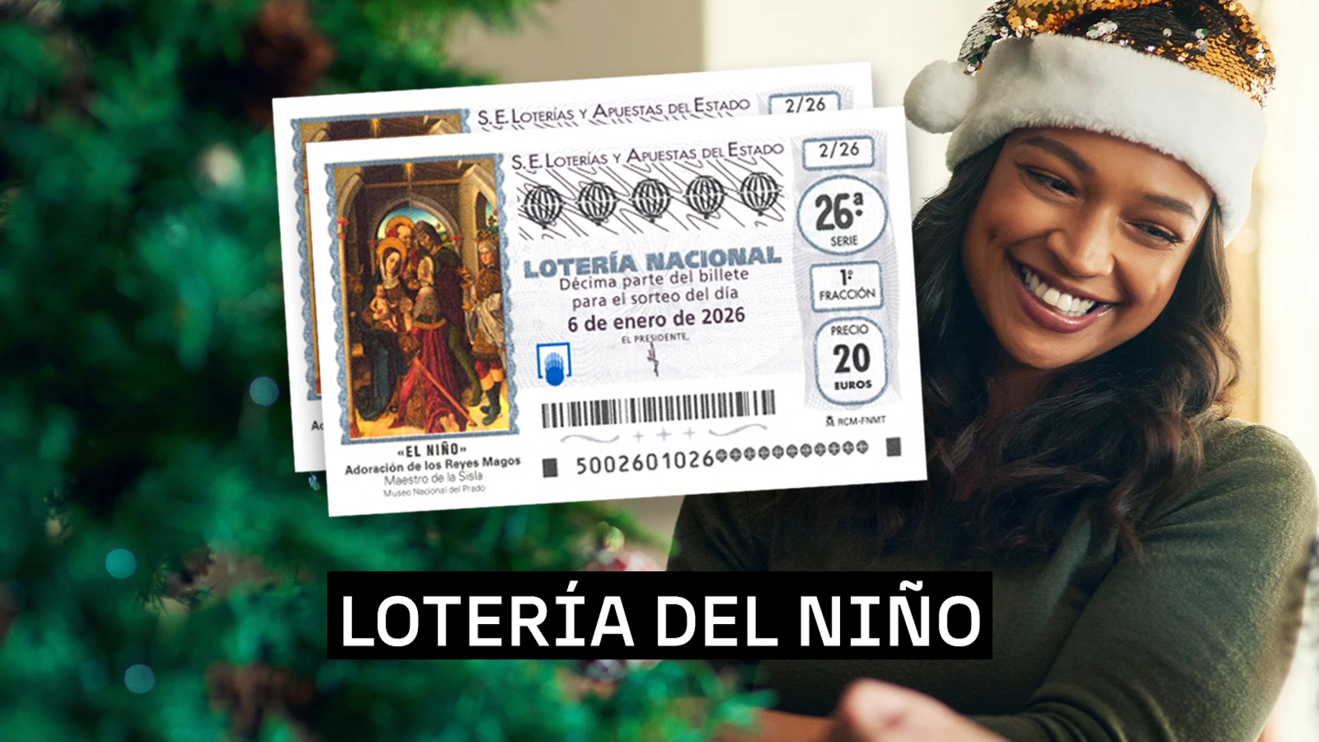 Cuánto se lleva Hacienda del Tercer Premio de la Loteria del Niño 2026 Cuánto se lleva Hacienda del Tercer Premio de la Loteria del Niño 2026
