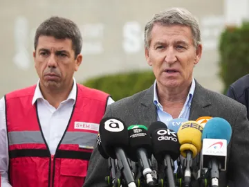 Alberto Núñez Feijóo y Carlos Mazón Alberto Núñez Feijóo y Carlos Mazón