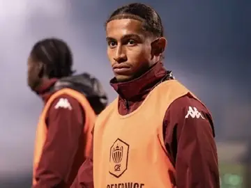 Tahirys Dos Santos, jugador del Metz Tahirys Dos Santos, jugador del Metz