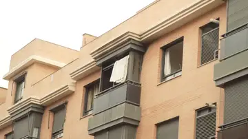 Incendio en una vivienda en Carabanchel Incendio en una vivienda en Carabanchel