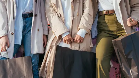 Personas de compras Personas de compras