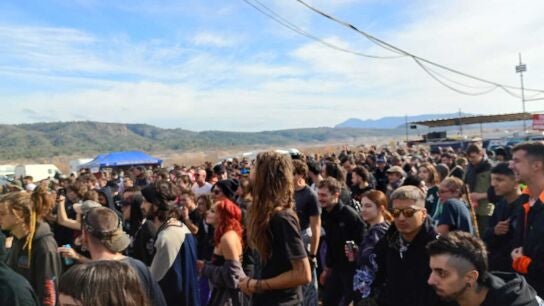 Imagen de la rave en Albacete