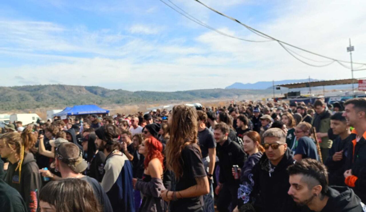 Imagen de la rave en Albacete