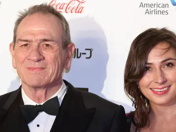 Tommy Lee Jones junto a su hija Victoria Tommy Lee Jones junto a su hija Victoria
