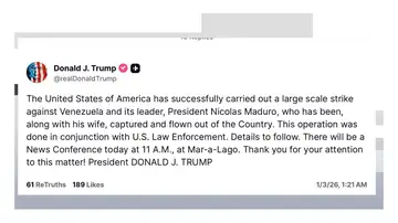 Mensaje Donald Trump Mensaje Donald Trump