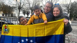 Familia venezolana en Espa&ntilde;a
