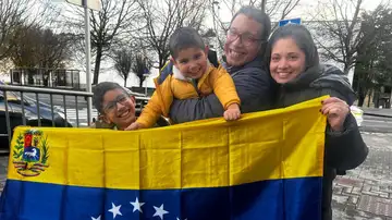 Familia venezolana en España Familia venezolana en España
