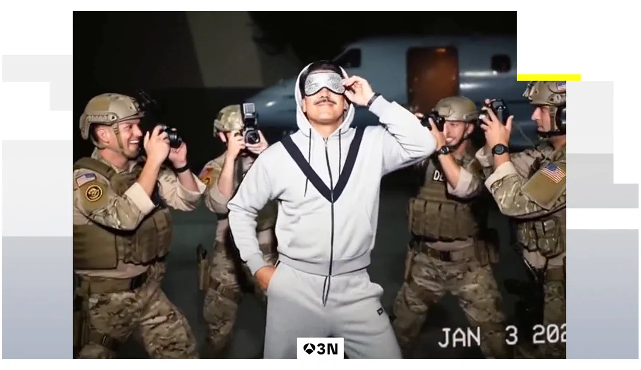 Imágenes falsas de la detención de Maduro se viralizan antes de difundirse la fotografía real