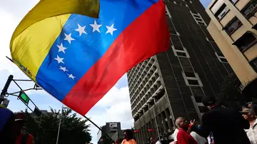 Marcha en Caracas tras la detención de Nicolás Maduro Marcha en Caracas tras la detención de Nicolás Maduro