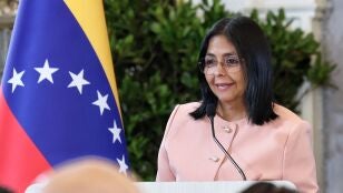 La vicepresidenta de Venezuela, Delcy Rodriguez.