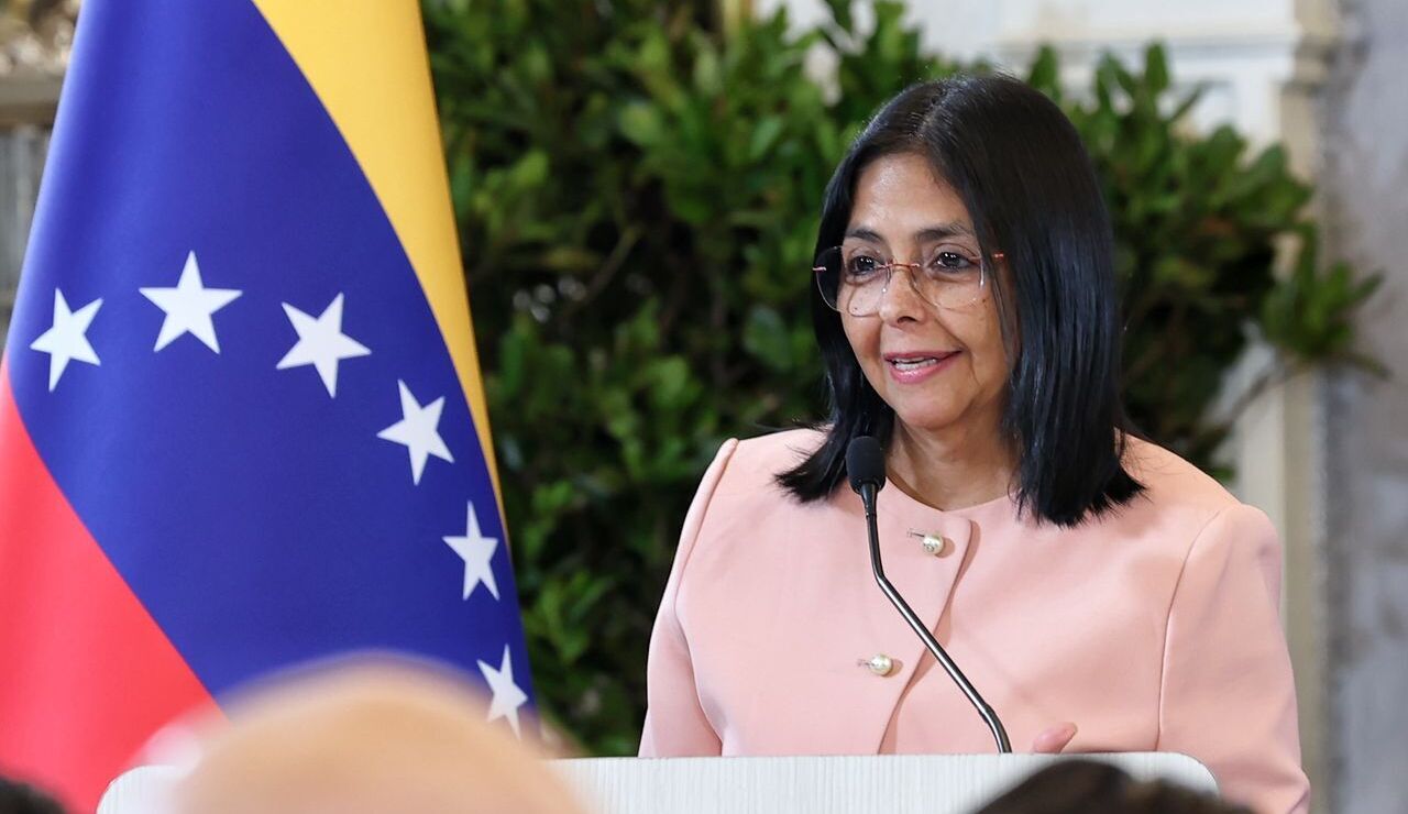 La vicepresidenta de Venezuela, Delcy Rodriguez.