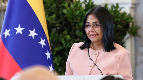 La vicepresidenta de Venezuela, Delcy Rodriguez.