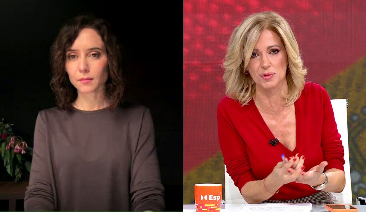 Ayuso y Susanna Griso