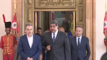 Zapatero con Nicolás Maduro Zapatero con Nicolás Maduro