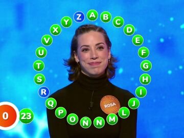 Rosa, a dos letras de completar El Rosco: &iquest;bote de 2.584.000 euros como regalo de Reyes Magos?