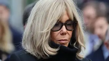 Imagen de archivo de la primera dama francesa, Brigitte Macron Imagen de archivo de la primera dama francesa, Brigitte Macron
