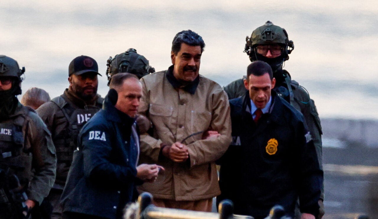 Maduro, de camino a su comparecencia ante el juez en Nueva York