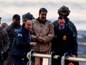 Maduro, de camino a su comparecencia ante el juez en Nueva York