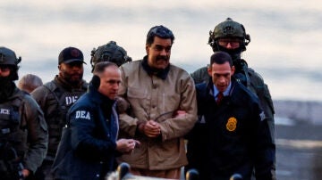 Maduro, de camino a su comparecencia ante el juez en Nueva York