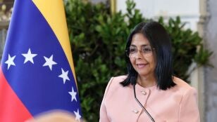 Delcy Rodr&iacute;guez, vicepresidenta de Venezuela
