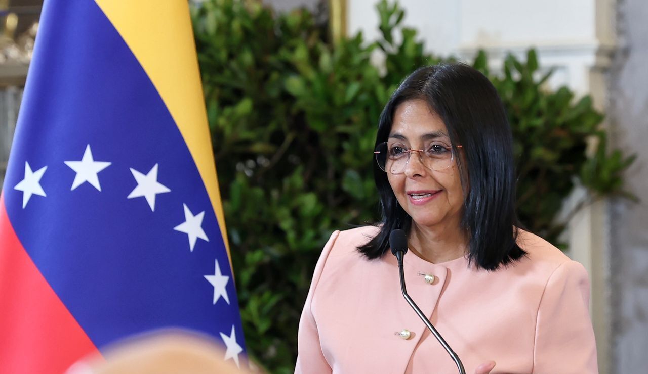 Delcy Rodr&iacute;guez, vicepresidenta de Venezuela