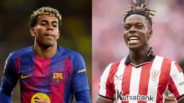 Lamine Yamal y Nico Williams Lamine Yamal y Nico Williams