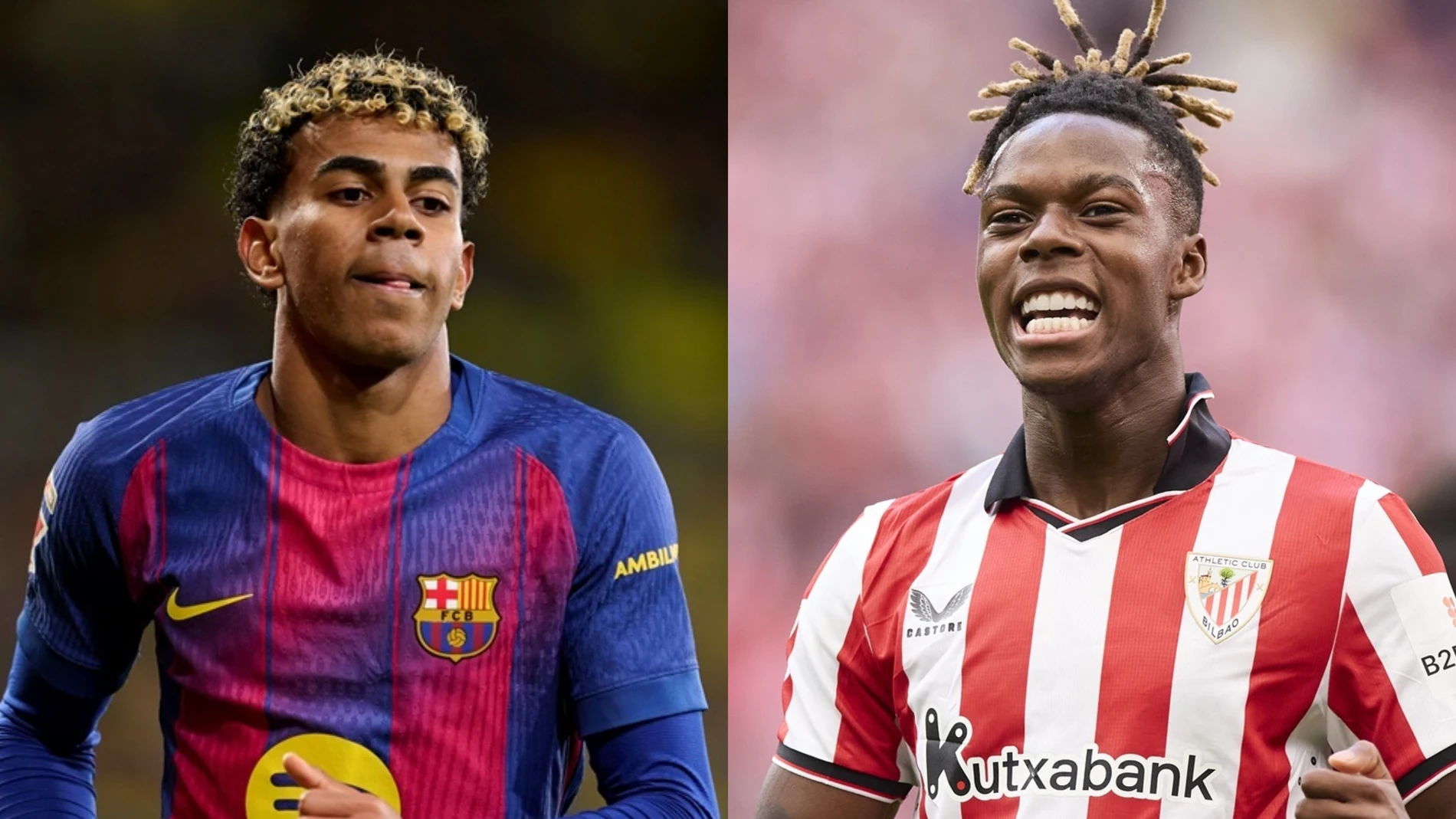 Lamine Yamal y Nico Williams Lamine Yamal y Nico Williams