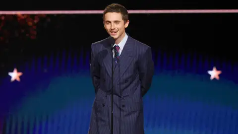 Timothée Chalamet en los Critics Choice Awards Timothée Chalamet en los Critics Choice Awards
