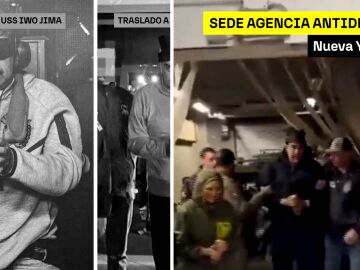 Llegada de Maduro a la sede de la agencia antidroga