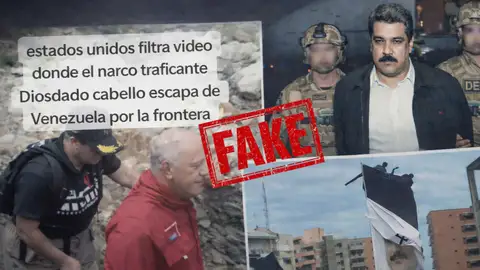 La otra cara de la captura de Nicolás Maduro en Venezuela: bulos, IA y vídeos fuera de contexto La otra cara de la captura de Nicolás Maduro en Venezuela: bulos, IA y vídeos fuera de contexto