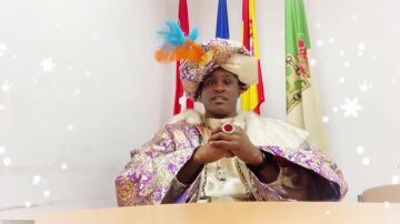 Nayanesh Ayman, paje de Baltasar: "Soy campe&oacute;n del mundo y en mi tiempo libre ayudo a los Reyes Magos"