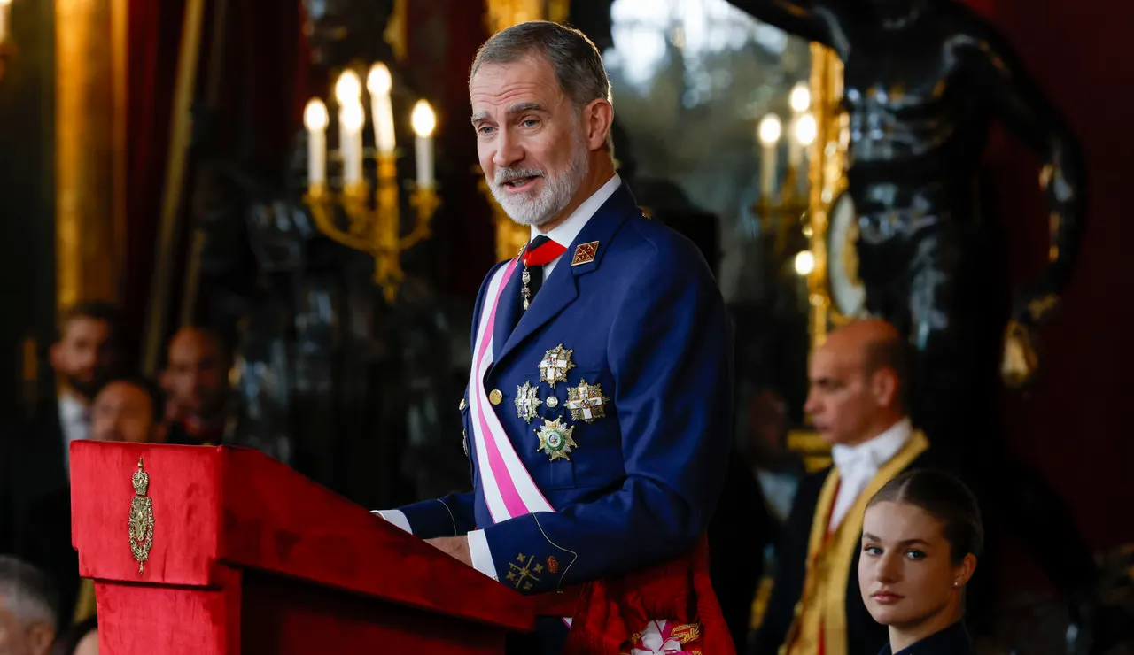 Felipe VI en la Pascua Militar
