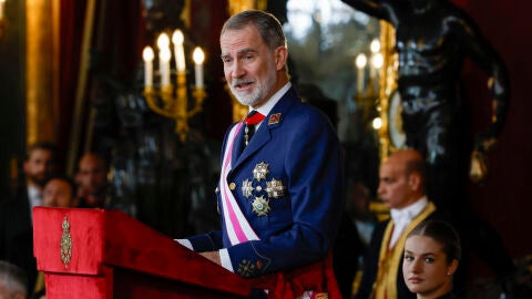 Felipe VI en la Pascua Militar