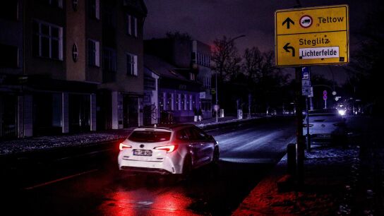 Apag&oacute;n en Alemania