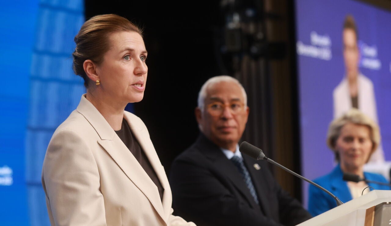 La primera ministra danesa Mette Frederiksen