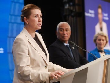 La primera ministra danesa Mette Frederiksen